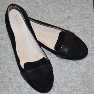 COLE HAAN Suede Driving Loafers Nike Air Insole